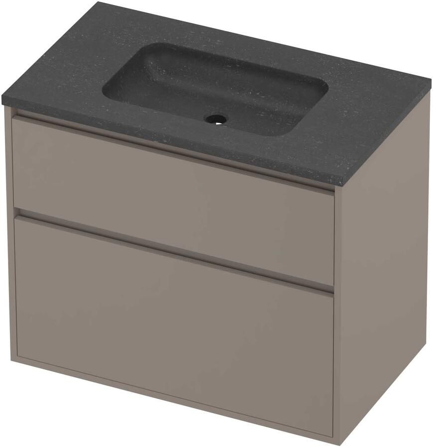 Proline Rollo Badmeubelset Hardsteen Elegant 80x46x67 cm Blue Stone Clay Beige