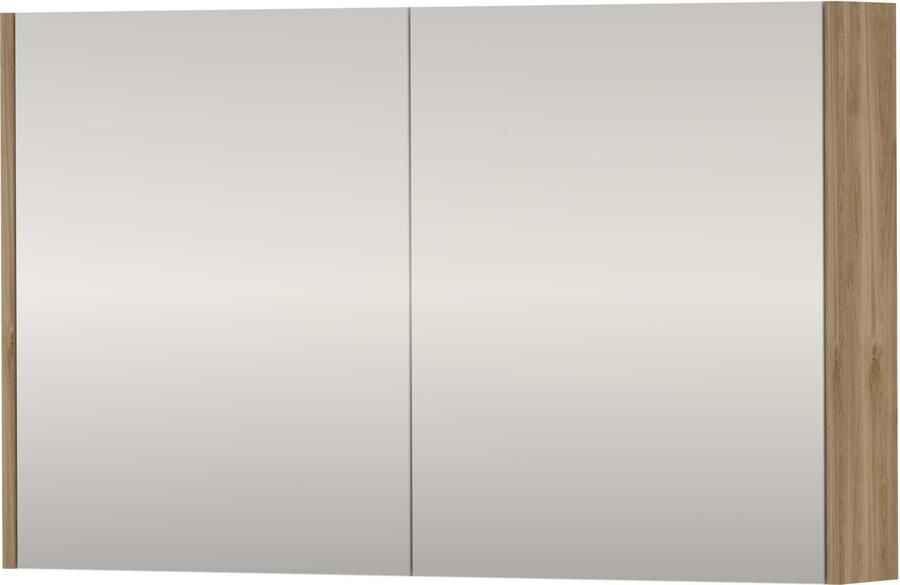 Proline SPK Comfort Spiegelkast Dubbelzijdig 100x14x60 cm Cider Oak