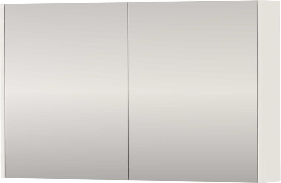 Proline SPK Comfort Spiegelkast Dubbelzijdig 100x14x60 cm Ice White