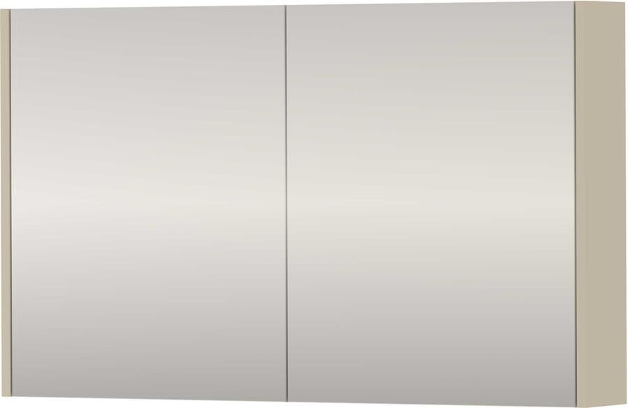 Proline SPK Comfort Spiegelkast Dubbelzijdig 100x14x60 cm Soft Linen