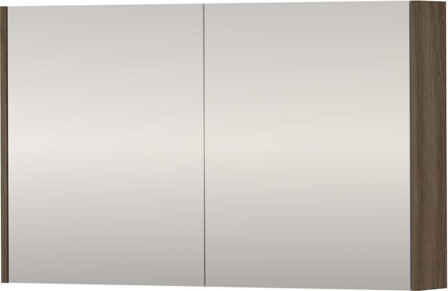 Proline SPK Comfort Spiegelkast Dubbelzijdig 100x14x60 cm Vital Oak