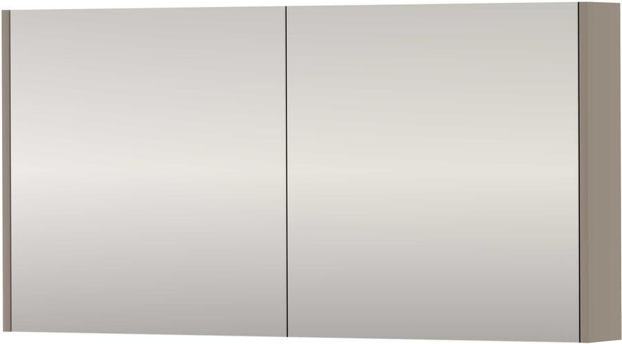 Proline SPK Comfort Spiegelkast Dubbelzijdig 120x14x60 cm Clay Beige