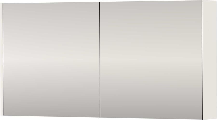 Proline SPK Comfort Spiegelkast Dubbelzijdig 120x14x60 cm Hoogglans Wit