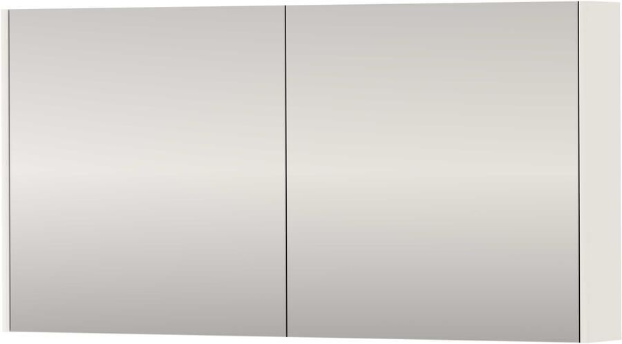 Proline SPK Comfort Spiegelkast Dubbelzijdig 120x14x60 cm Ice White