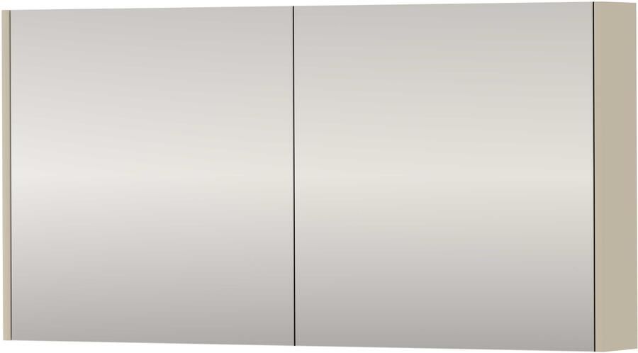 Proline SPK Comfort Spiegelkast Dubbelzijdig 120x14x60 cm Soft Linen