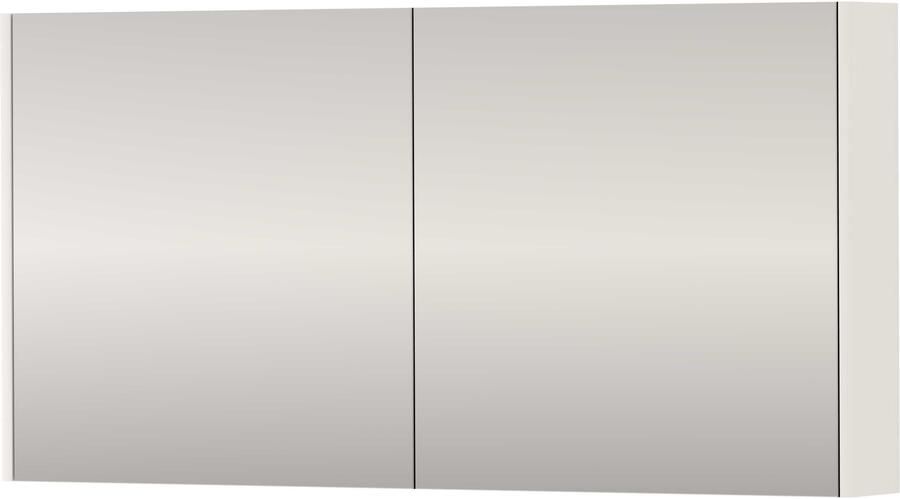 Proline SPK Comfort Spiegelkast Dubbelzijdig 120x14x60 cm SPKC120MW Mat White