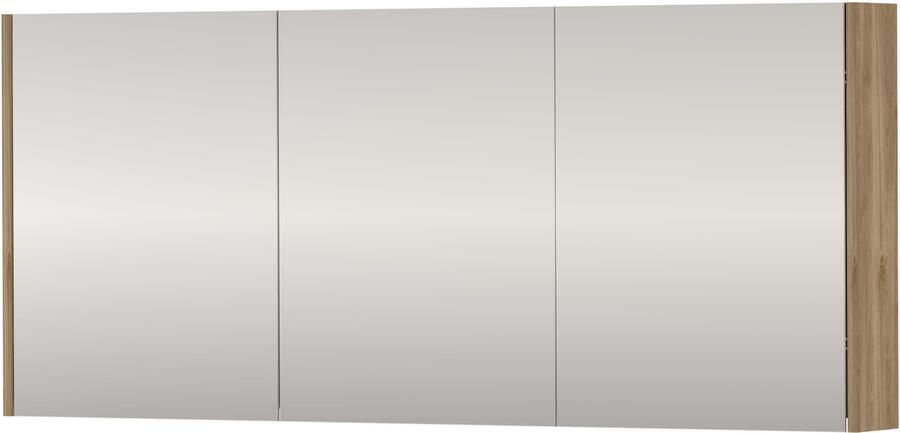 Proline SPK Comfort Spiegelkast Dubbelzijdig 140x14x60 cm Cider Oak