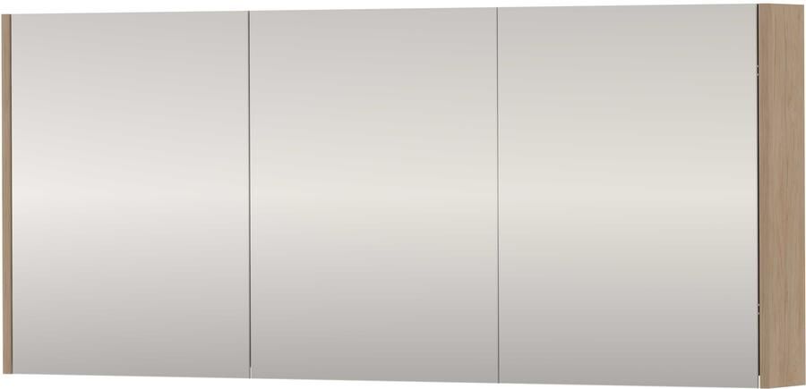 Proline SPK Comfort Spiegelkast Dubbelzijdig 140x14x60 cm Ideal Oak