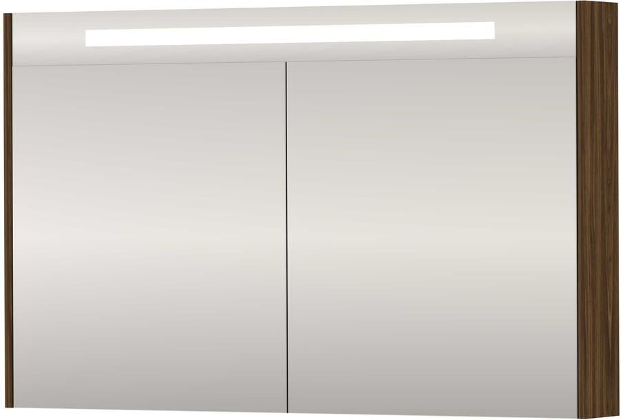Proline SPK Premium Spiegelkast LED 120x14x74 cm Cabana Oak
