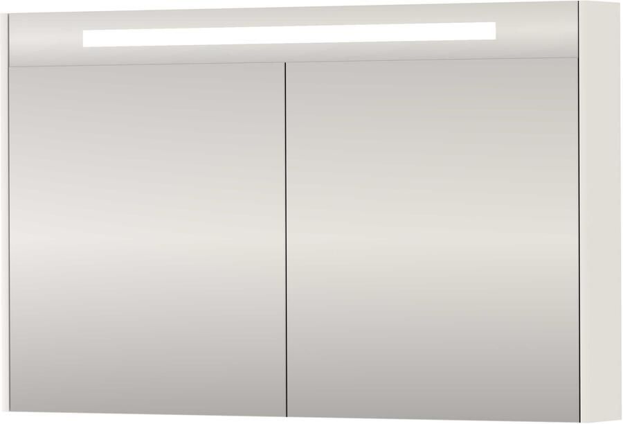 Proline SPK Premium Spiegelkast LED 120x14x74 cm SPKP120MWL Mat White