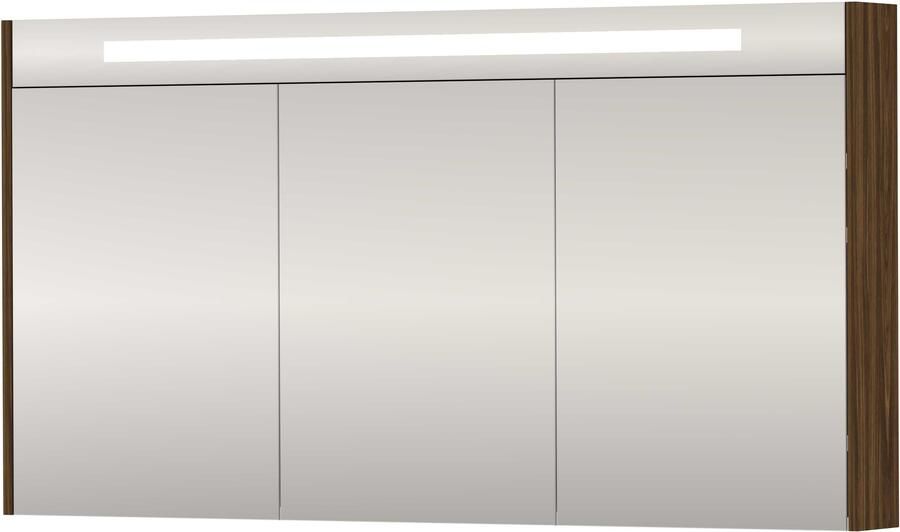 Proline SPK Premium Spiegelkast LED 140x14x74 cm Cabana Oak