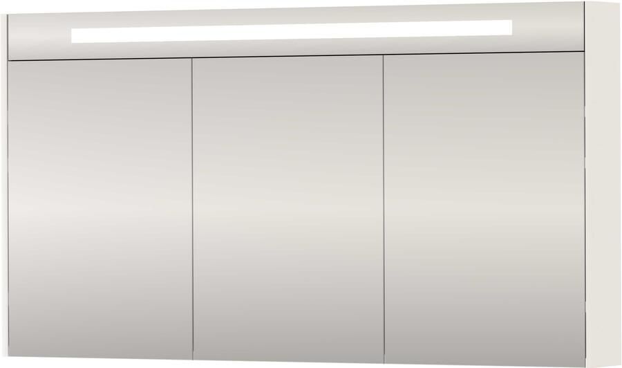 Proline SPK Premium Spiegelkast LED 140x14x74 cm Hoogglans Wit - Foto 1