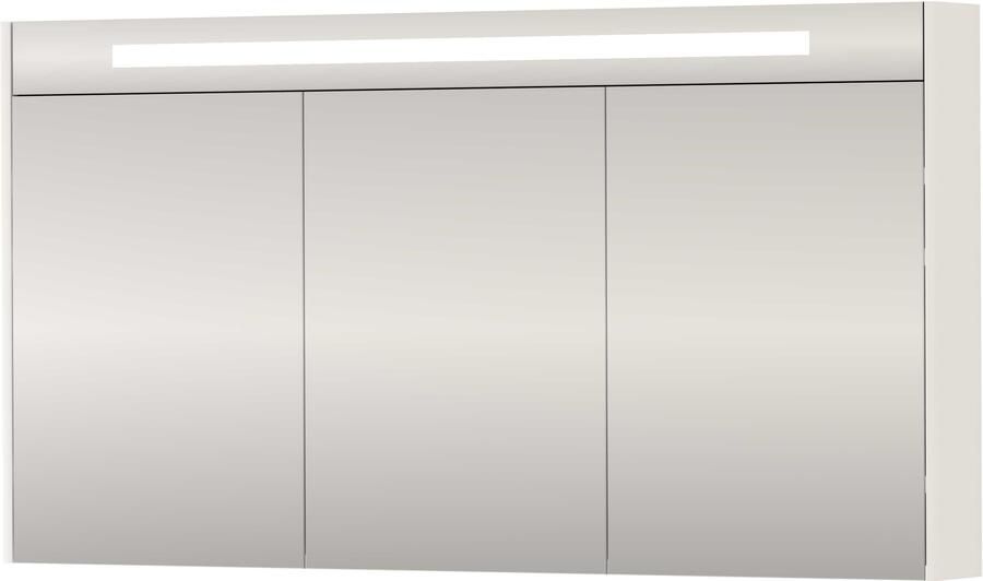 Proline SPK Premium Spiegelkast LED 140x14x74 cm Mat White
