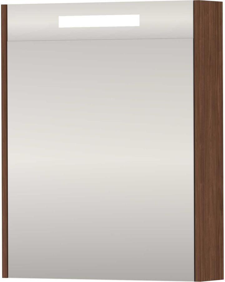 Proline SPK Premium Spiegelkast LED 60x14x74 cm Indian Walnut