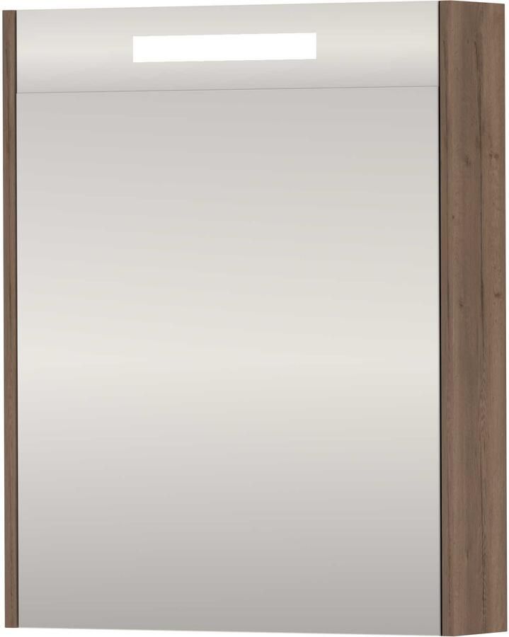 Proline SPK Premium Spiegelkast LED 60x14x74 cm Terra Oak