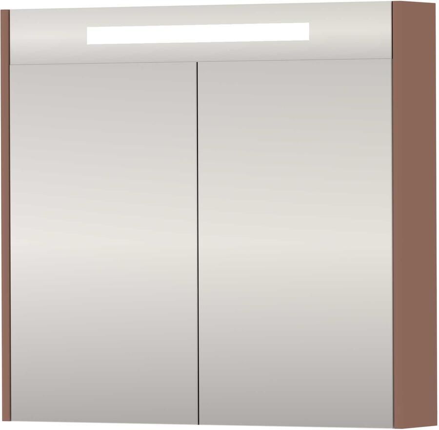 Proline SPK Premium Spiegelkast LED 80x14x74 cm Beauty Blush