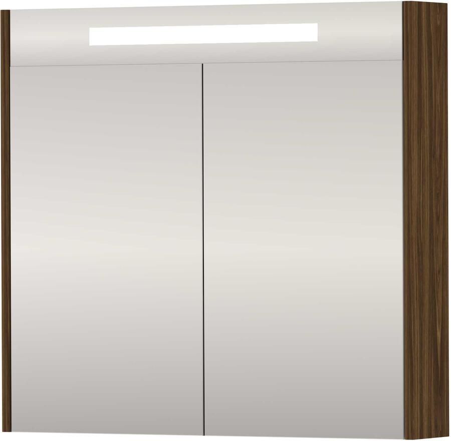 Proline SPK Premium Spiegelkast LED 80x14x74 cm Cabana Oak