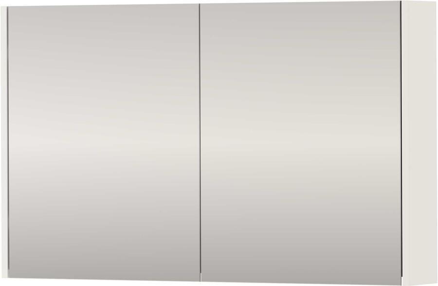 Proline SPK Xcellent Spiegelkast Dubbelzijdig 100x14x60 cm Ice White