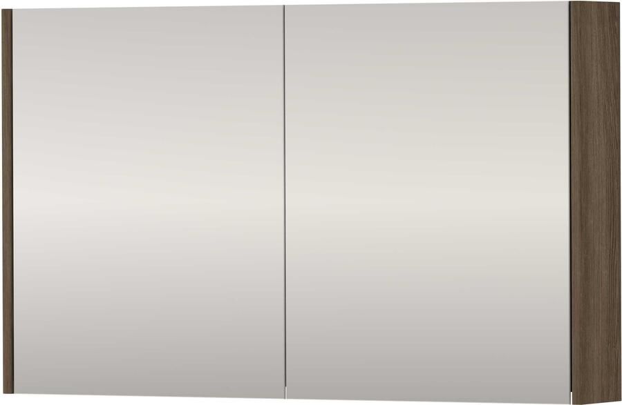 Proline SPK Xcellent Spiegelkast Dubbelzijdig 100x14x60 cm Vital Oak