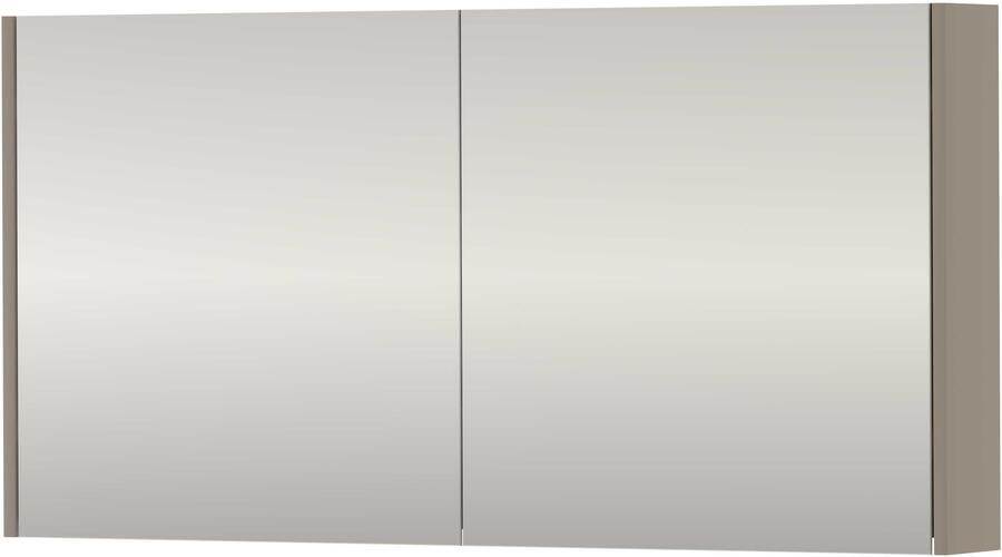 Proline SPK Xcellent Spiegelkast Dubbelzijdig 120x14x60 cm Clay Beige