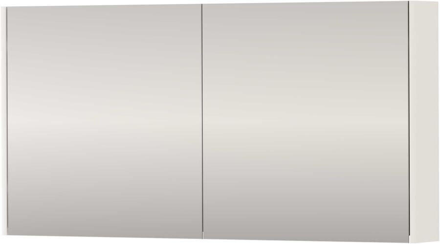 Proline SPK Xcellent Spiegelkast Dubbelzijdig 120x14x60 cm SPKX120MW Mat White
