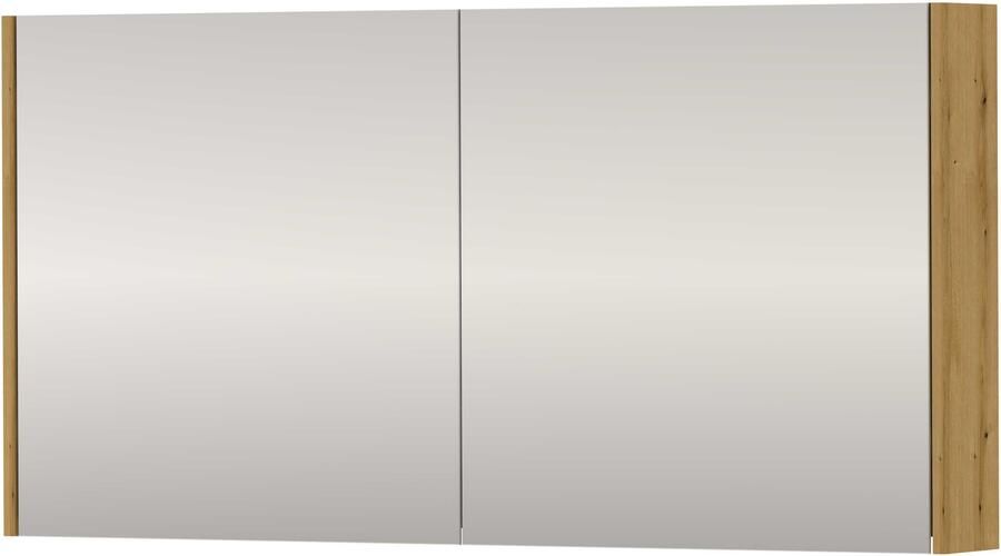 Proline SPK Xcellent Spiegelkast Dubbelzijdig 120x14x60 cm Urban Oak