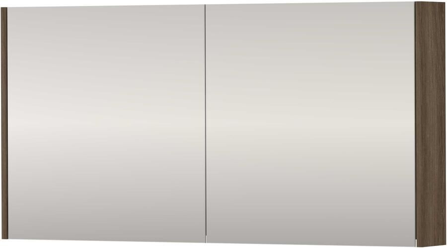 Proline SPK Xcellent Spiegelkast Dubbelzijdig 120x14x60 cm Vital Oak