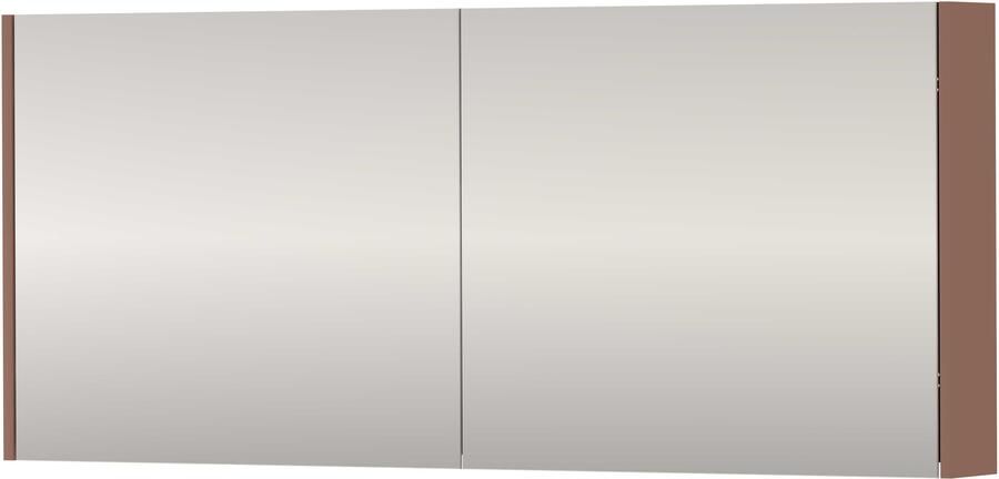 Proline SPK Xcellent Spiegelkast Dubbelzijdig 140x14x60 cm Beauty Blush