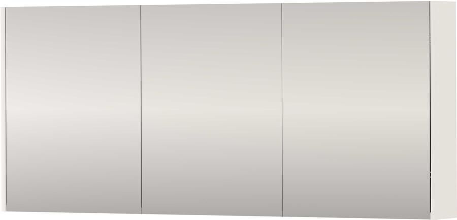 Proline SPK Xcellent Spiegelkast Dubbelzijdig 140x14x60 cm Ice White