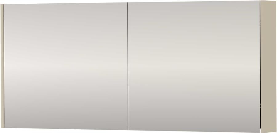 Proline SPK Xcellent Spiegelkast Dubbelzijdig 140x14x60 cm Soft Linen