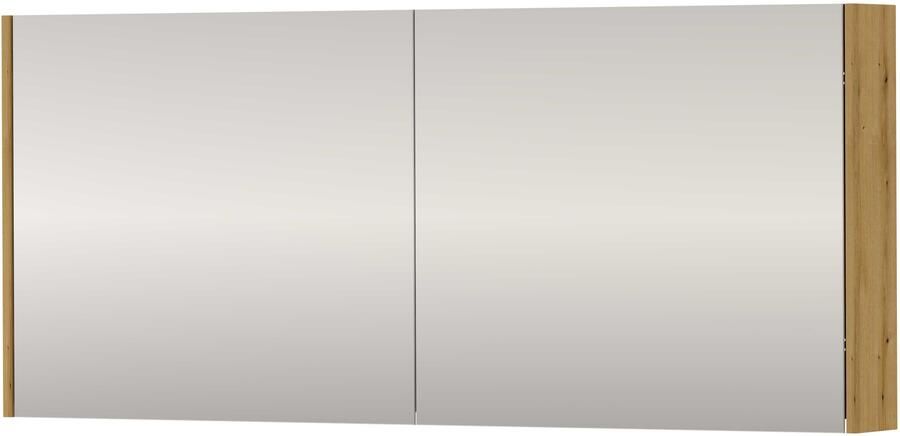 Proline SPK Xcellent Spiegelkast Dubbelzijdig 140x14x60 cm Urban Oak