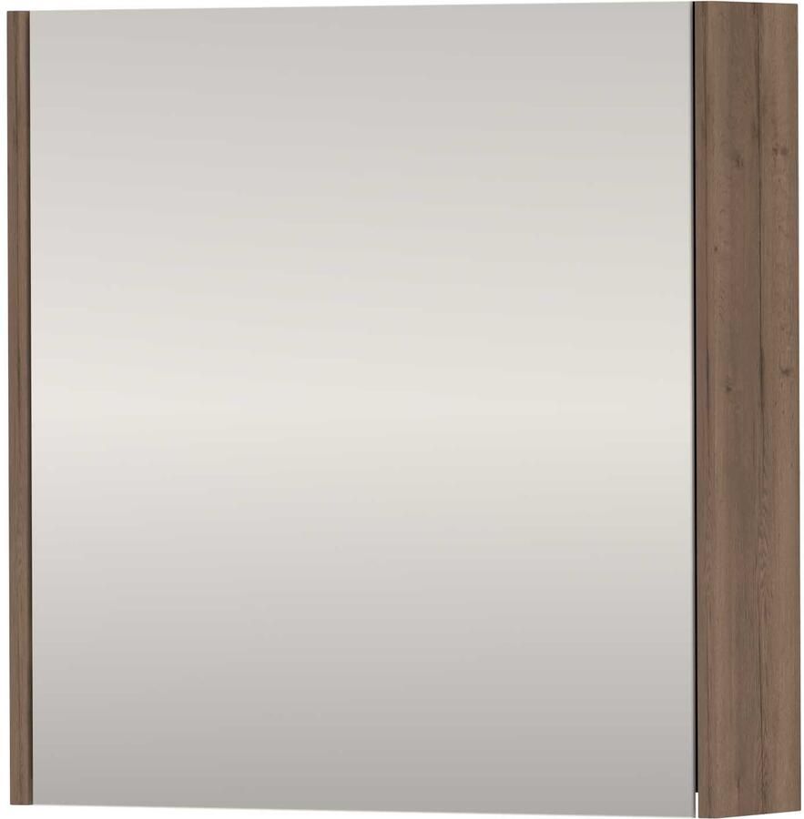 Proline SPK Xcellent Spiegelkast Dubbelzijdig 60x14x60 cm Terra Oak