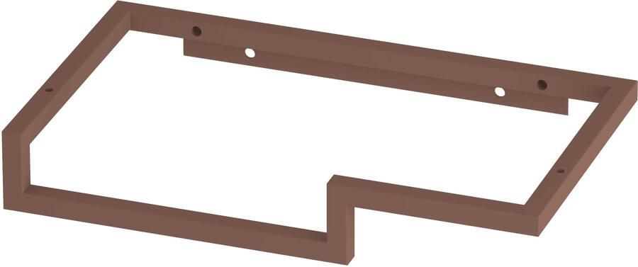 Proline Stalen Fonteinframe Met Handdoekhouder Links 40x23x6 cm Beauty Blush