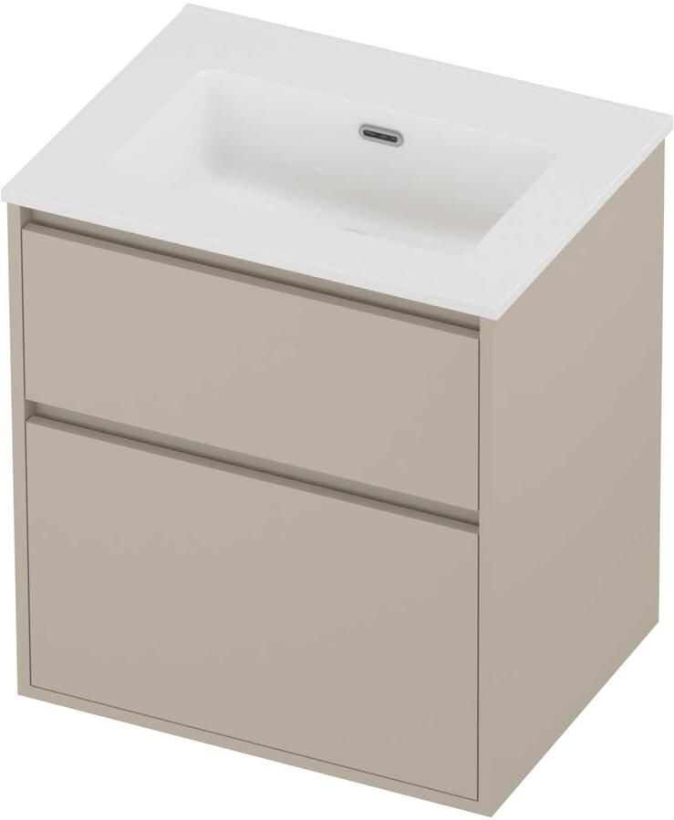 Proline Tribute Badmeubelset Porselein Elegant 60x46x67 cm Mat White Soft Linen