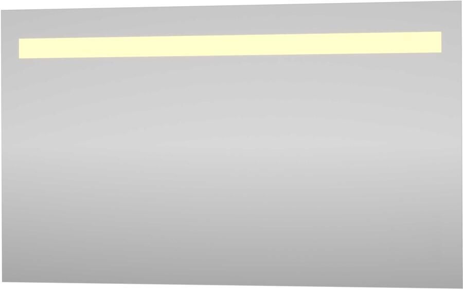 Proline Virello Spiegel Rechthoek Op Alu Frame Geïnt LED Dimbaar 120x3x70 cm Spiegel