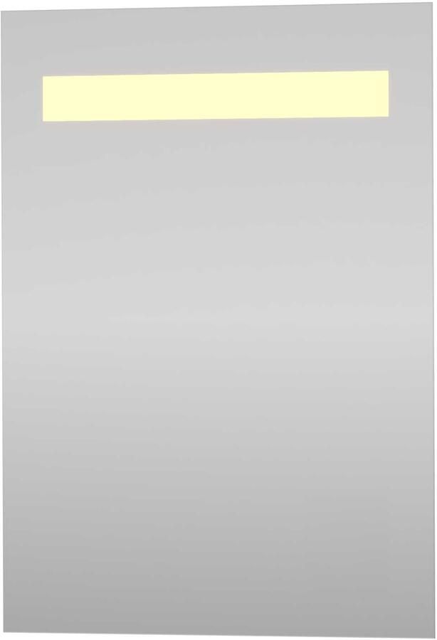 Proline Virello Spiegel Rechthoek Op Alu Frame Geïnt LED Dimbaar 50x3x70 cm Spiegel