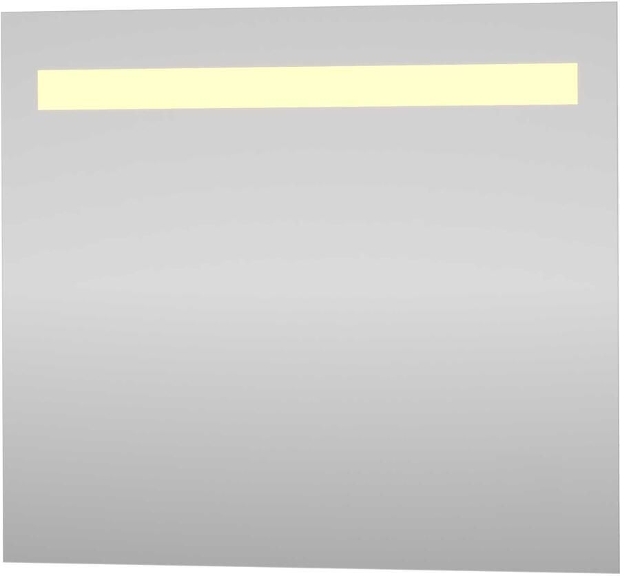 Proline Virello Spiegel Rechthoek Op Alu Frame Geïnt LED Dimbaar 80x3x70 cm Spiegel