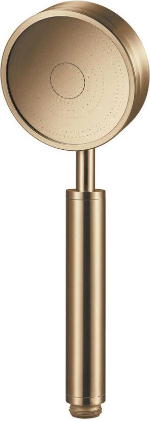 Qisani Flow ronde handdouche Geborsteld PVD Gold (goud) 25635.06