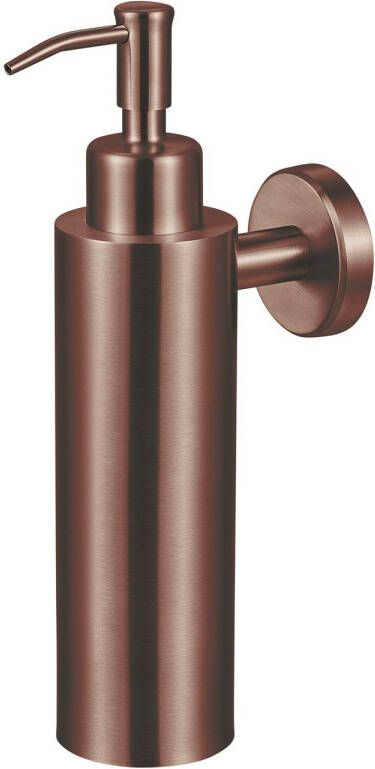 Qisani Flow zeepdispenser wand Geborsteld PVD Copper (koper) 25633.05