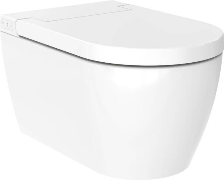 RapoWash Douche WC Basic 2.0 met Bidetspoeler en Afstandsbediening Wit