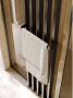 Riho Decoscherm Define Met Handdoekhouder 40x200 cm Mat Gunmetal - Thumbnail 1