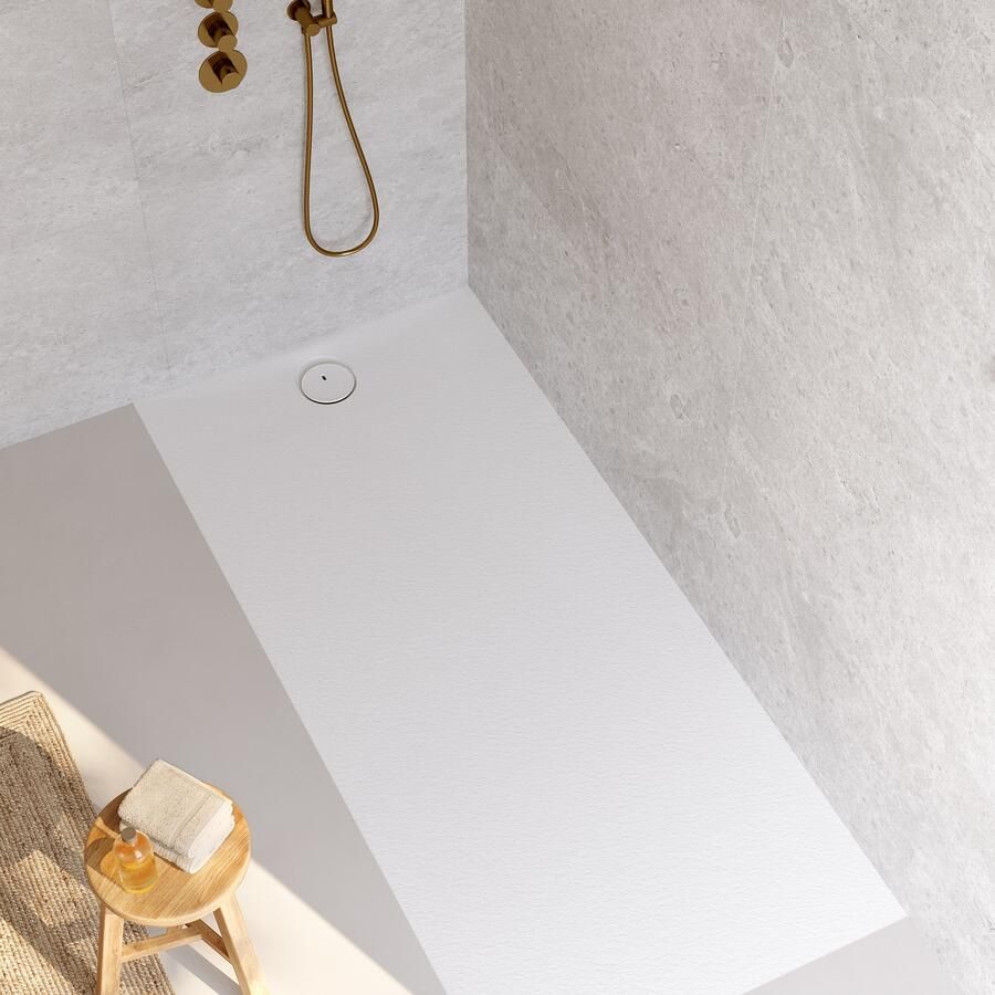 RIHO Douchebak NUVIA Purite 200x90x3 cm mat wit