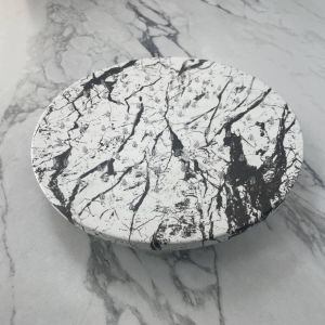 Salenzi Regendouchekop Marble 25 cm White Marble