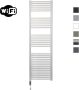 Sanicare Elektrische Radiator HWV Met Wifi 172x45 cm Wit 920W Met Thermostaat Chroom Linksonder - Thumbnail 1