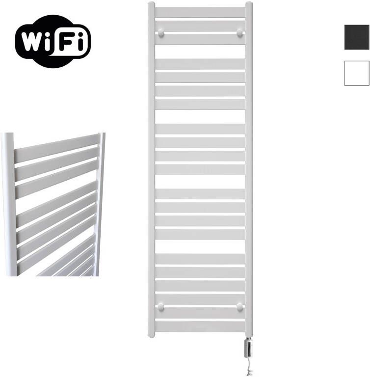 Sanicare HVW Moda electrische WifiRadiator 160x60cm mat wit met thermostaat wit rechtsonder HRDWW 601600 W