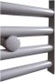Sanicare electrische design radiator 172 x 60 cm. zilver-grijs met WiFi thermostaat chroom HRAWC601720 Z - Thumbnail 1