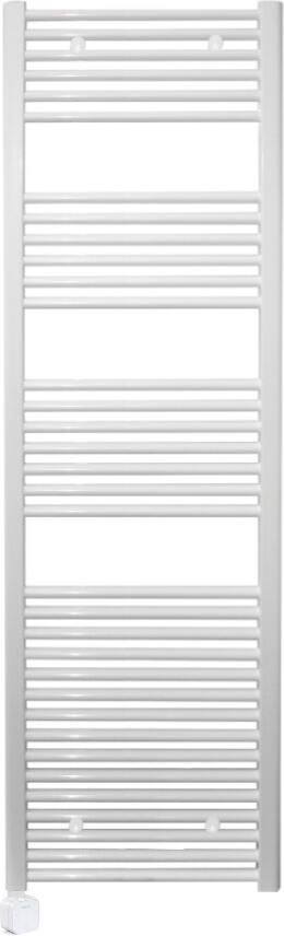 Sanicare Electrische Wifi Radiator HPW Carini 172x45 cm Wit Met Thermostaat Wit Linksonder