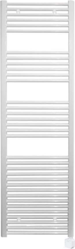Sanicare Electrische Wifi Radiator HPW Carini 172x45 cm Wit Met Thermostaat Wit Rechtsonder