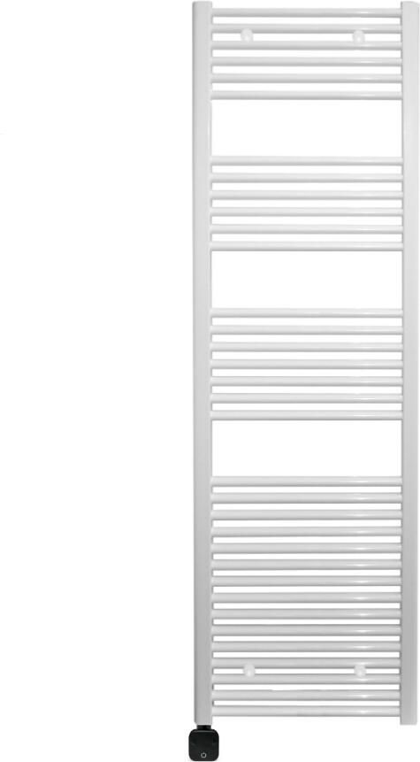 Sanicare Electrische Wifi Radiator HPW Carini 172x60 cm Wit Met Thermostaat Wit Linksonder