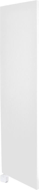 Sanicare Electrische Wifi Radiator HPW Carini Denso 180x40 cm Mat Wit Met Thermostaat Wit Linksonder